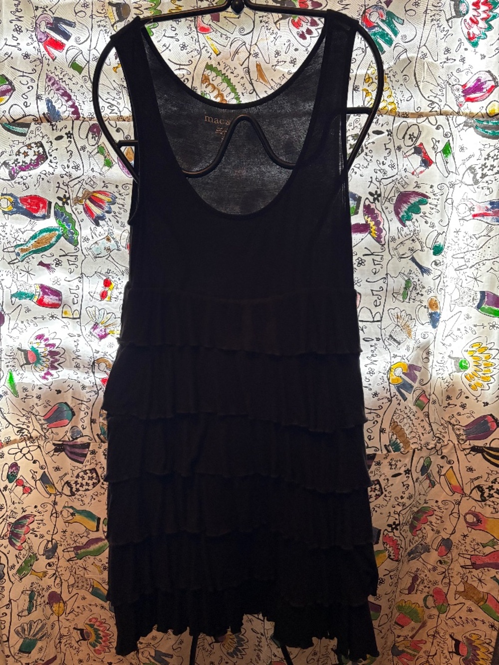 Mac&Jac ruffled tank dress